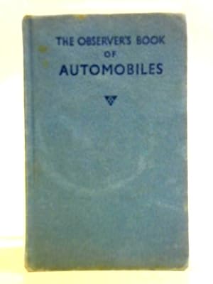 Bild des Verkufers fr Observer's Book of Automobiles 1972 zum Verkauf von World of Rare Books