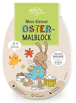 Bild des Verkufers fr Mein kleiner Oster-Malblock fr Kinder ab 4 Jahren : Malbuch mit lustiger Osterei-Stanzform zum Verkauf von Smartbuy