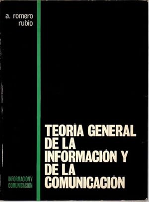 Imagen del vendedor de Teora General de la Informacin y de la Comunicacin . a la venta por Librera Astarloa