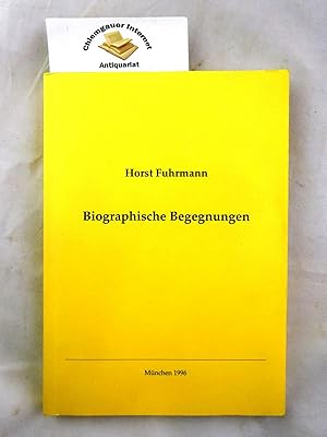 Biographische Begegnungen. Zusammengestellt und eingerichtet von Markus Wesche.