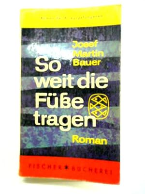 Imagen del vendedor de So Weit Die Fube Tragen a la venta por World of Rare Books