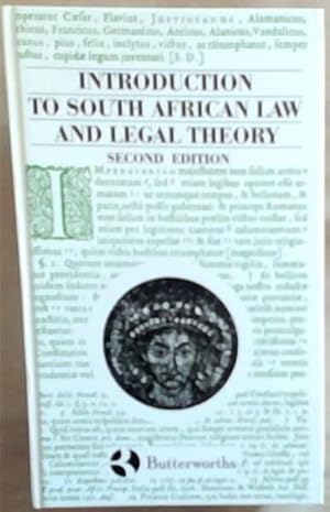 Bild des Verkufers fr Introduction to South African Law and Legal Theory zum Verkauf von Chapter 1