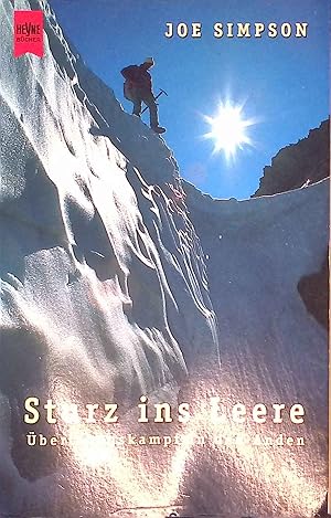 Sturz ins Leere : Überlebenskampf in den Anden. Heyne-Bücher / 1 / Heyne allgemeine Reihe ; Nr. 1...