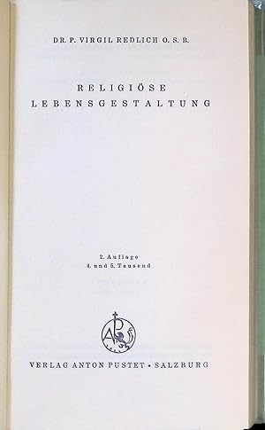 Imagen del vendedor de Religise Lebensgestaltung. Bcher der Geisteserneuerung ; Bd. 2; a la venta por books4less (Versandantiquariat Petra Gros GmbH & Co. KG)