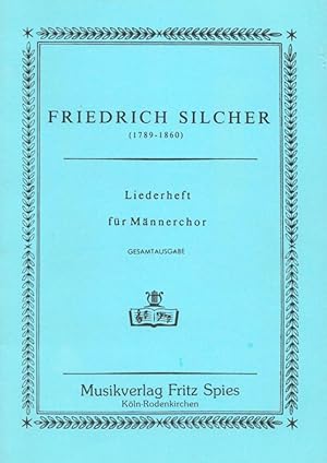 Bild des Verkufers fr Liederheft fr Mnnerchor - Gesamtausgabe zum Verkauf von Antiquariat Kastanienhof