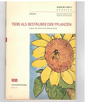 Seller image for Tiere als Bestuber der Pflanzen for sale by Bcherpanorama Zwickau- Planitz