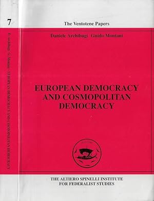 Bild des Verkufers fr European democracy and cosmopolitan democracy zum Verkauf von Biblioteca di Babele