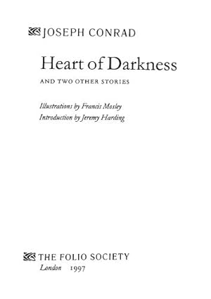 Image du vendeur pour Heart of Darkness and two other stories mis en vente par WeBuyBooks