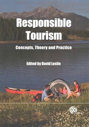 Image du vendeur pour Responsible Tourism : Concepts, Theory and Practice mis en vente par GreatBookPricesUK