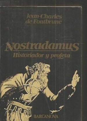 Seller image for NOSTRADAMUS Historiador y profeta for sale by Librovicios