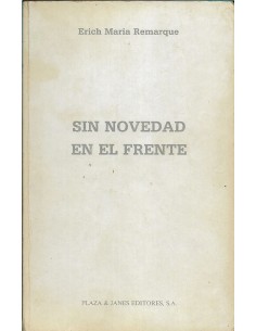 Imagen del vendedor de SIN NOVEDAD EN EL FRENTE a la venta por Librovicios