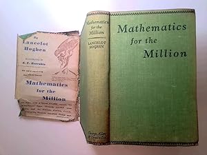 Seller image for Mathematics for the Million for sale by Goldstone Rare Books