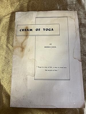 Immagine del venditore per Cream of Yoga venduto da Ocean Tango Books