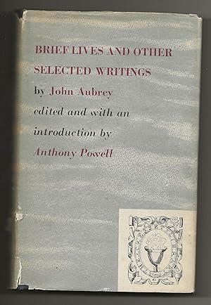 Seller image for Brief Lives and other Selected Writings for sale by Frances Wetherell