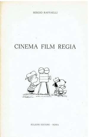 Seller image for Cinema film regia for sale by Libreria sottomarina - Studio Bibliografico