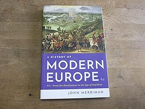 Seller image for A History of Modern Europe for sale by The Book Exchange