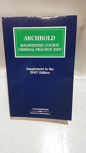 Seller image for Archbold for sale by Cambridge Rare Books