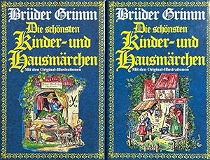 Die schönsten Kinder- und Hausmärchen. Mit den Original-Illustrationen. 2 Bände.