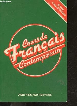 Cours de français contemporain - Niveau d'apprentissage