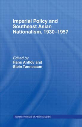 Seller image for Antlov, H: Imperial Policy and Southeast Asian Nationalism for sale by moluna