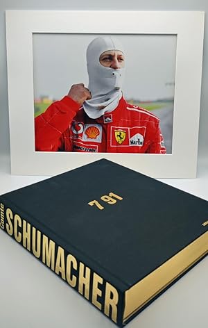 Bild des Verkufers fr Michel Comte on Michael Schumacher 7 91. Photographie 1994-2007. zum Verkauf von Kunstbroker GmbH