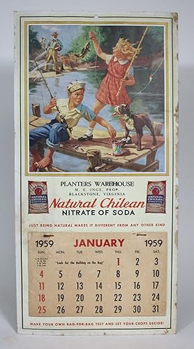 January 1959 Calendar