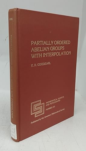 Bild des Verkufers fr Partially Ordered Abelian Groups With Interpolation zum Verkauf von Attic Books (ABAC, ILAB)