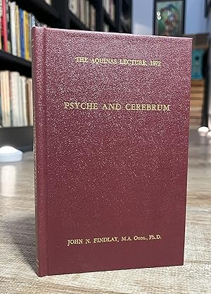 Bild des Verkufers fr Psyche & Cerebrum (Aquinas Lecture, vintage hardcover) zum Verkauf von Forgotten Lore