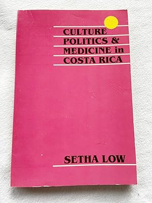 Imagen del vendedor de Culture by Low, Setha M PB 1985 a la venta por Miki Store