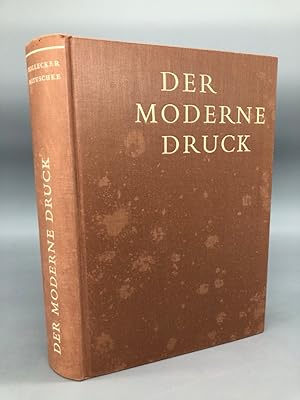 Image du vendeur pour Der moderne Druck. Handbuch der grafischen Techniken. Zweite verbesserte und erweiterte Auflage. mis en vente par Antiquariat an der Linie 3