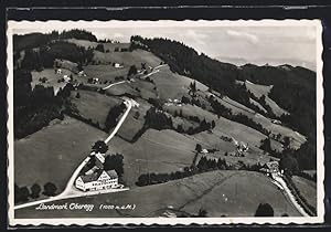 Ansichtskarte Oberegg, Landmark Oberegg, Blick zum Hügel