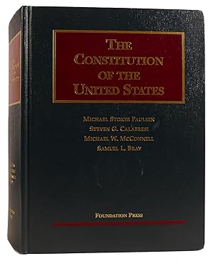 Immagine del venditore per THE CONSTITUTION OF THE UNITED STATES venduto da Rare Book Cellar