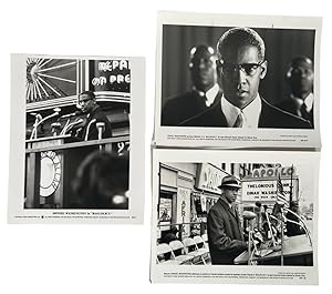 Malcolm X film starring Denzel Washington original vintage photo archive