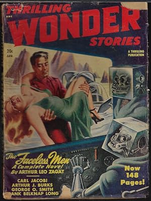 Image du vendeur pour THRILLING WONDER Stories: April, Apr. 1948 mis en vente par Books from the Crypt