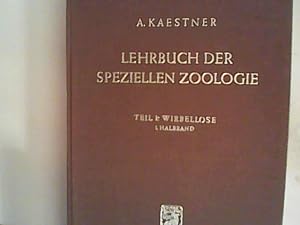 Immagine del venditore per Lehrbuch der Speziellen Zoologie. Bd I: Wirbellose, 1. Halbband: Protozoa, Mesozoa, Parazoa, Coelenterata, Protostomina ohne Anthropoda venduto da ANTIQUARIAT FRDEBUCH Inh.Michael Simon