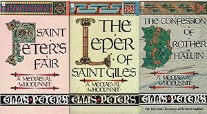 Seller image for Bundle - (3) books: A Mediaeval Whodunit for sale by Paper Garden Books