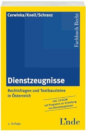 Bild des Verkufers fr Dienstzeugnisse: Rechtsfragen und Textbausteine in sterreich zum Verkauf von Studibuch