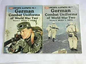 German Combat Uniforms of World War Two Volume I and II. 2 Bände