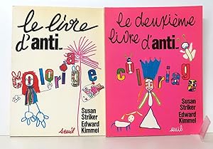 Seller image for Le livre d'anti-coloriage / Le deuxime livre d'anti-coloriage. for sale by La Bergerie