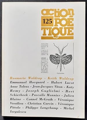 Seller image for Action potique n125, troisime trimestre 1991. for sale by Le Livre  Venir