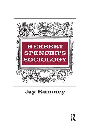 Bild des Verkufers fr Herbert Spencer s Sociology zum Verkauf von moluna