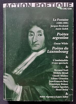 Immagine del venditore per Action potique n138/139, printemps 1995. venduto da Le Livre  Venir