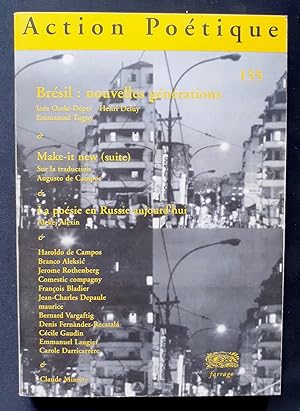 Imagen del vendedor de Action potique n155, printemps 1999. a la venta por Le Livre  Venir