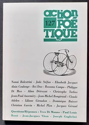 Immagine del venditore per Action potique n127, printemps 1992. venduto da Le Livre  Venir