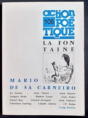 Seller image for Action potique n106, premier trimestre 1987 - for sale by Le Livre  Venir