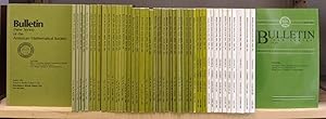 Immagine del venditore per Bulletin of the American Mathematical Society, new series - bundle of 48 booklets (1981 - 1991) : 1981 (vol. 4, no. 1-3 / vol. 5, no. 1-3) / 1982 (vol. 6, no. 1-3 / vol. 7, no. 1-3) / 1983 (vol. 8, no. 1 and 3 /vol. 9, no. 1-3) / 1984 (vol. 10, no. 1-2 / vol. 11, no. 1-2) / 1985 (vol.12, no. 1-2 / vol. 13, no. 1-2) / 1986 (vol. 14, no. 1-2 / vol. 15, no. 1-2) / 1987 (vol. 16, no. 1-2 / vol. 17, no. 1-2) / 1988 (vol. 18, no. 1-2 / vol. 19, no. 1-2) / 1989 (vol. 20, no. 1-2 / vol. 21, no. 1-2) / 1990 (vol. 22, no. 1-2 / vol. 23, no. 1-2) / 1991 (vol. 24, no. 1-2 / vol. 25, no. 1). venduto da Antiquariat Thomas Haker GmbH & Co. KG