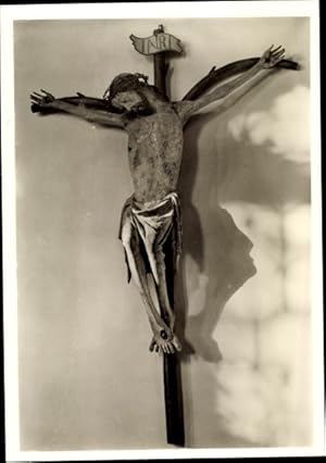 Bild des Verkufers fr Ansichtskarte / Postkarte Altenhohenau am Inn, Klosterkirche, Dominikanerinnen, Mystiker-Crucifix, 13. Jahrhundert zum Verkauf von akpool GmbH