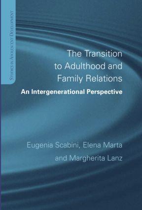 Imagen del vendedor de The Transition to Adulthood and Family Relations a la venta por moluna