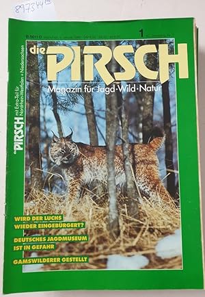 Imagen del vendedor de Die Pirsch : 42. Jahrgang 1990 : Heft 1 - 26, auer 13, 15-25 : 15 Hefte . a la venta por Versand-Antiquariat Konrad von Agris e.K.
