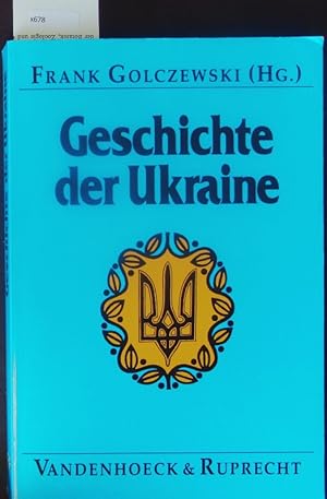 Bild des Verkufers fr Geschichte der Ukraine. zum Verkauf von Antiquariat Bookfarm